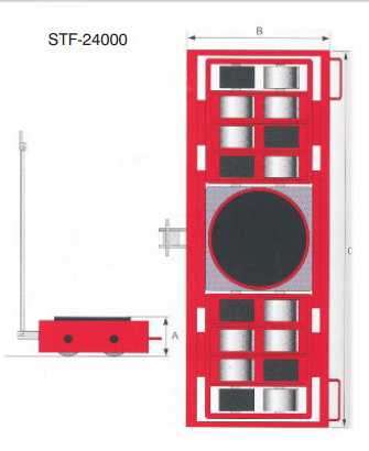 Transportfahrwerk Transportroller4